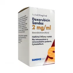 Доксорубицин Sandoz Словения/Австрия 2мг/мл фл. 5мл (10мг) в Кемерове и области фото