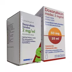 Доксорубицин Sandoz Medac Словения/Австрия 2мг/мл фл. 25мл (50мг) в Кемерове и области фото