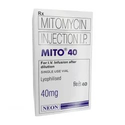 Митомицин (Mitomycin 40mg) порошок д/пригот. р-ра д/инъекц 40мг фл 1шт в Кемерове и области фото