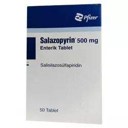 Салазопирин Pfizer табл. 500мг №50 в Кемерове и области фото