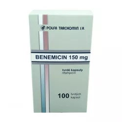 Рифампицин Benemicin капсулы 150мг №100 (аналоги Рифабутин, Эремфат, Рифадин) в Кемерове и области фото