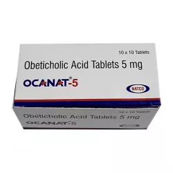 Окалива генерик (Ocanat / Ocabest - 5) :: Обетихолевая кислота 5мг табл. №100 в Кемерове и области фото