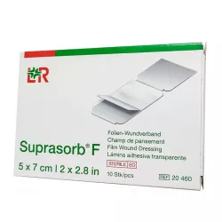 Супрасорб Ф (Suprasorb F) стер. пленка для перевязки ран 5*7см 10шт в Кемерове и области фото