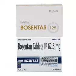Бозентан (Bosentas Bosenzer, генерик Траклир) табл. 125мг №20 в Кемерове и области фото