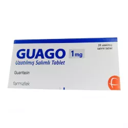 Гуанфацин Гуаго Guago : аналог Эстулик таб. 1мг N28 в Кемерове и области фото