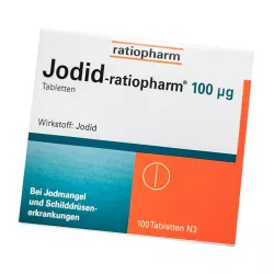 Йодид Ратиофарм (Калия Йодид) ГЕРМАНИЯ Ratiopharm 100мкг таб. №100 в Кемерове и области фото