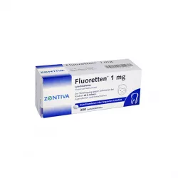 Фторид натрия Fluoretten 2.2 мг (1мг чистого иона фторида) таб. №300! в Кемерове и области фото