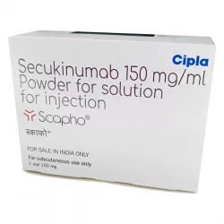 Секукинумаб Козэнтикс аналог :: Secukinumab (Scapho) 150мг лиофил. д/р-ра для п/к введ №1 в Кемерове и области фото