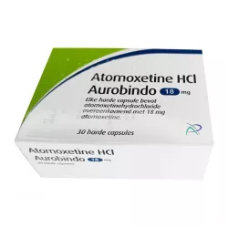 Атомоксетин HCL 18 мг Европа :: Аналог Когниттера :: Glenmark капс. №30 в Кемерове и области фото