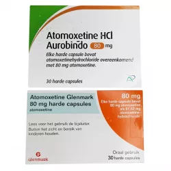 Атомоксетин 80 мг Европа :: Аналог Когниттера :: Glenmark / Aurobindo капс. №30 в Кемерове и области фото