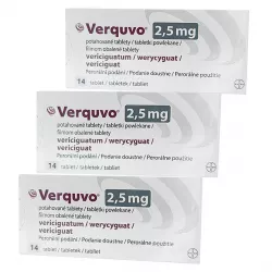 Веркуво (европейское название Адемпас 2.5) Verquvo ЕС!! Риоцигуат 2,5 мг таб. №42 в Кемерове и области фото