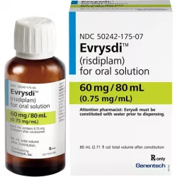 Рисдиплам Эврисди :: Risdiplam Evrysdi порошок для приг. р-ра для ор. прим. 60мг/80мл 0,75мг/мл в Кемерове и области фото
