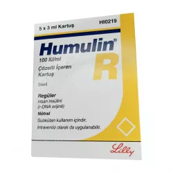Хумулин Регуляр инсулин (Humulin-R) 100 МЕ/мл сусп. для ин. 3мл 5шт в Кемерове и области фото