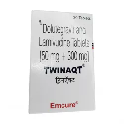 Твинакт Довато полный аналог :: Twinaqt :: Долутегравир Ламивудин 50+300мг таб. №30 в Кемерове и области фото