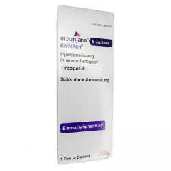 Мунджаро 5 мг / доза 4 дозы :: Тирзепатид Mounjaro KwikPen в Кемерове и области фото