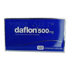 Дафлон 500 Daflon 500mg ФРАНЦИЯ таб. №120 (120шт.)! в Кемерове и области фото