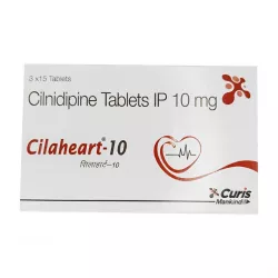 Цилнидипин таб. :: Cilaheart 10 мг №45 в Кемерове и области фото