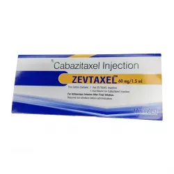 Кабазитаксел Джевтана полный аналог :: Zevtaxel 40мг/мл 1,5мл (60мг) №1 в Кемерове и области фото