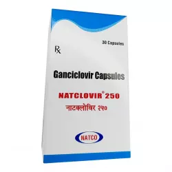 Ганцикловир таблетки (капсулы) Natclovir 250мг №30 в Кемерове и области фото