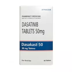Дазатиниб (Dasakast) :: полный аналог Спрайсел :: таб. 50мг №60 в Кемерове и области фото