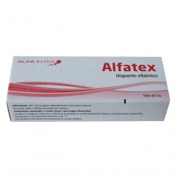 Альфатекс (Эубетал Антибиотико) глазная мазь 3г в Кемерове и области фото